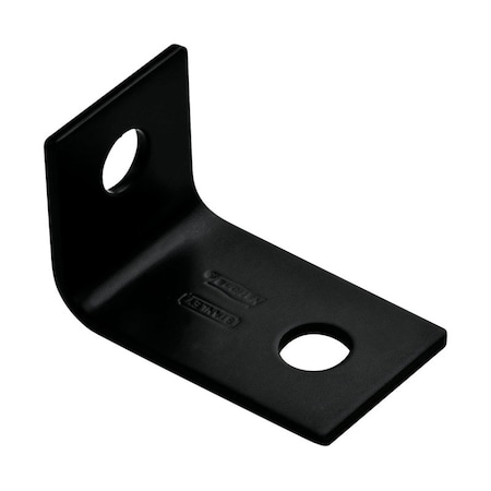 National Hardware National Hardware 2.5 in. H X 1.5 in. W X 0.125 in. D Black Carbon Steel Inside Corner Brace N351-476